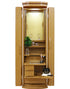 Soka Gakkai Furniture-style Buddhist Altar "Collect" Manually-operated cabinet door Available in 2 colors